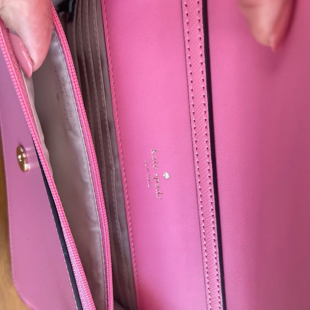 Like New Kate Spade small handbag/clutch - Pink - Picture 4 of 10
